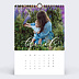 Calendrier famille Calligraphie (13 Photos)
