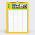 Calendrier famille Organiseur familial de 4