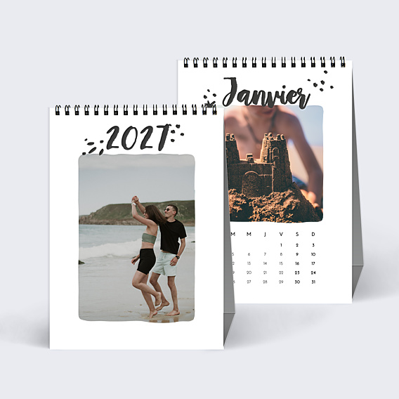 Calendrier famille Encre (25 Photos)
