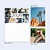 Calendrier famille Poster Multi-photos Portrait