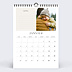 Calendrier famille Editorial Elegant