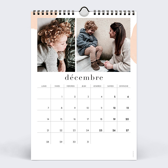 Calendrier famille Aquarelle (24 Photos)