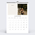 Calendrier famille Photos Rectangles Janvier