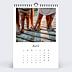 Calendrier famille Photo Simple Blanc (13 Photos)