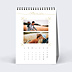 Calendrier famille Typographie Ocre (21 Photos)