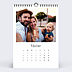 Calendrier famille Photo Simple Blanc (13 Photos)