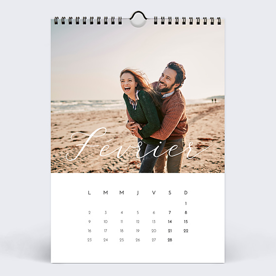 Calendrier famille Calligraphie (13 Photos)