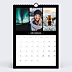 Calendrier famille Polaroid Noir (35 Photos)
