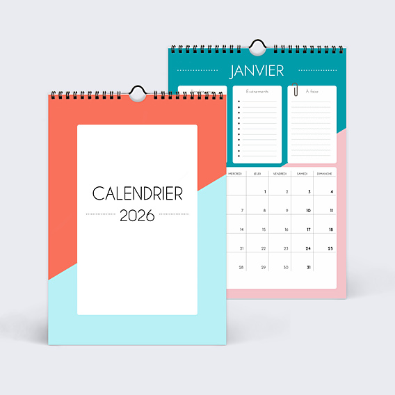 Calendrier famille Monthly planner