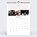 Calendrier famille Editorial Elegant
