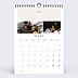 Calendrier famille Editorial Elegant