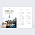 Calendrier famille Branche de Houx (3 Photos)