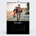 Calendrier famille Photo Mi-Page Noir (13 Photos)