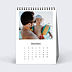 Calendrier photo Photo Simple Blanc (13 Photos) Décembre