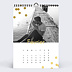 Calendrier photo Graphique Chic (13 Photos) Février