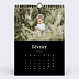 Calendrier photo Photo Mi-Page Noir (13 Photos) Février