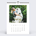 Calendrier photo Typographie Bâton (19 Photos)  Février