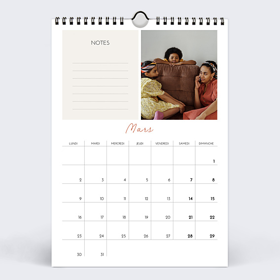Calendrier famille Multiphoto 3
