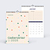 Calendrier famille Color Blocks