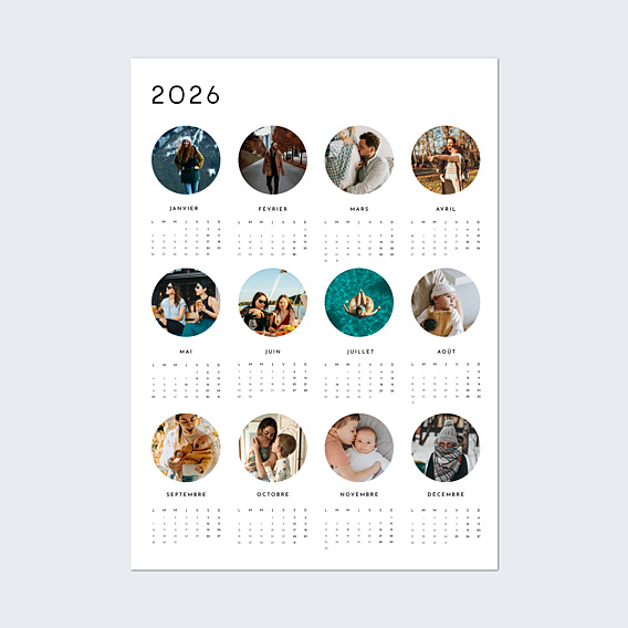 Calendrier famille Poster Original