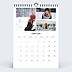 Calendrier famille Polaroid (35 Photos) Janvier