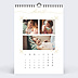 Calendrier famille Typographie Ocre (21 Photos)