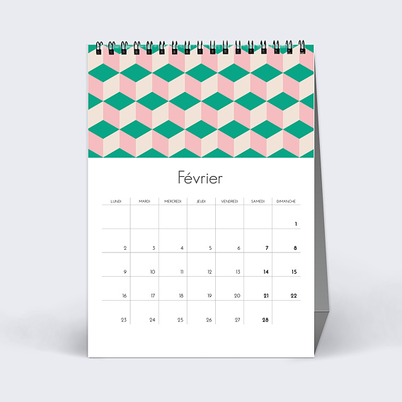 Calendrier professionnel Azulejos Février
