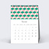 Calendrier professionnel Azulejos Février