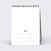 Calendriers Professionnels Modèle 100% personnalisable
