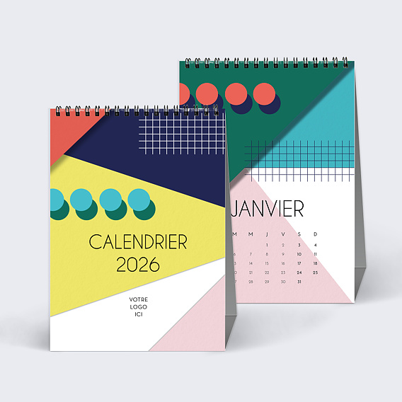 Calendriers Professionnels Géométrique