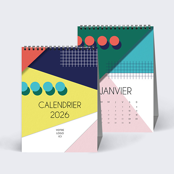Calendriers Professionnels Géométrique