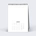 Calendriers Professionnels Modèle 100% personnalisable