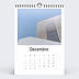 Calendrier professionnel Architecture Décembre