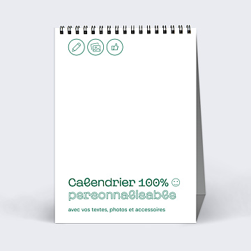 Calendriers Professionnels Modle 100% personnalisable