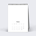 Calendriers Professionnels Modèle 100% personnalisable