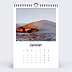 Calendrier professionnel Architecture Janvier