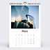 Calendrier professionnel Architecture Mars