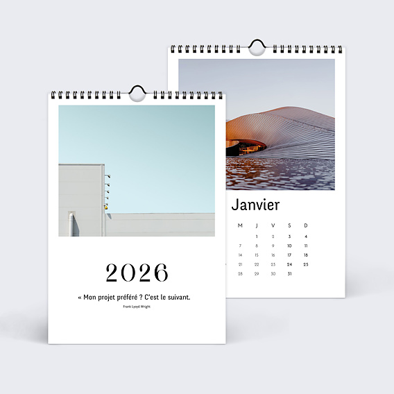 Calendriers Professionnels Architecture