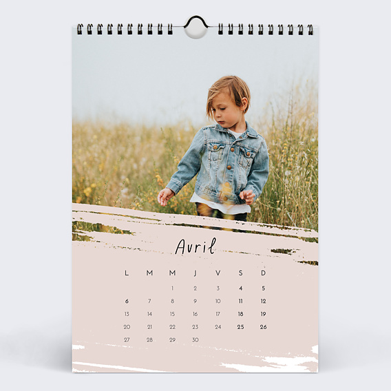 Calendrier famille Roi des forêts Avril