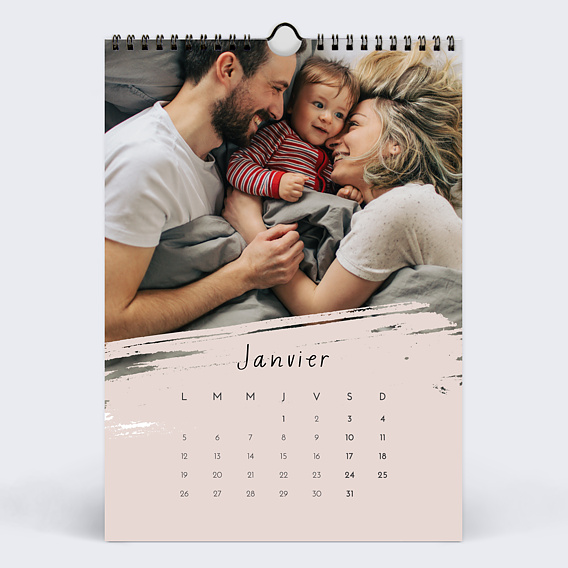 Calendrier famille Roi des forêts Janvier