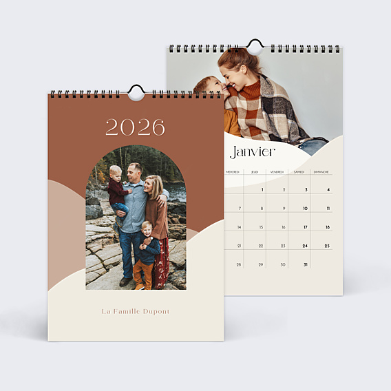 Calendrier famille Arches