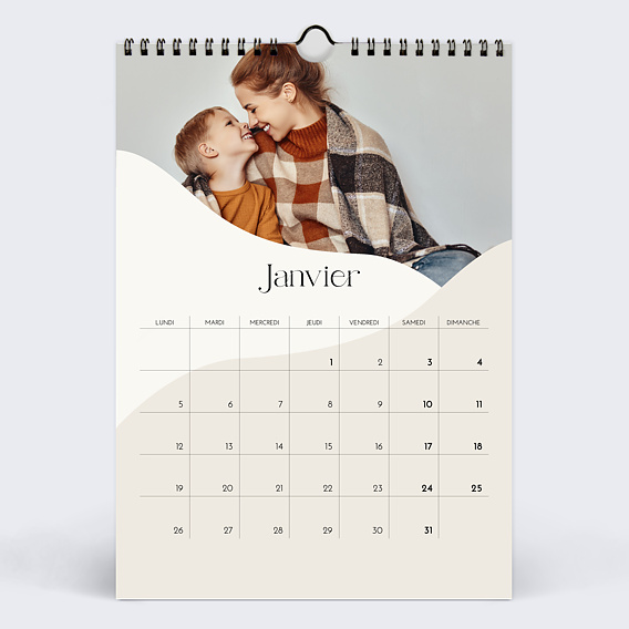 Calendrier famille Arches Janvier