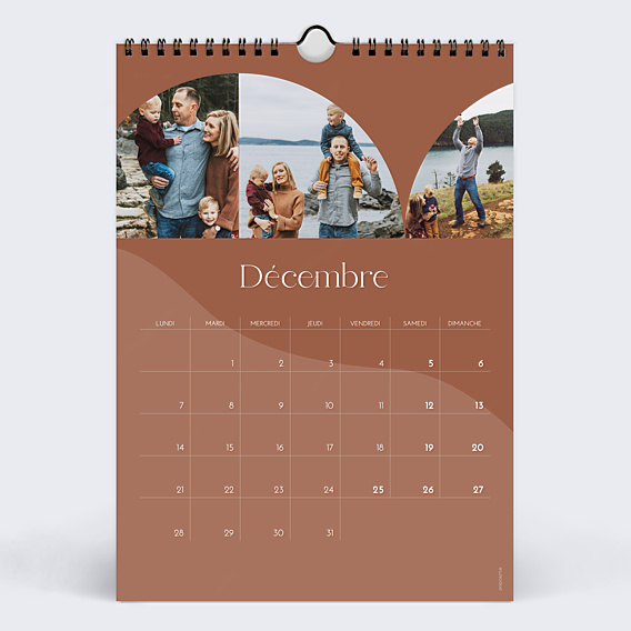 Calendrier famille Arches