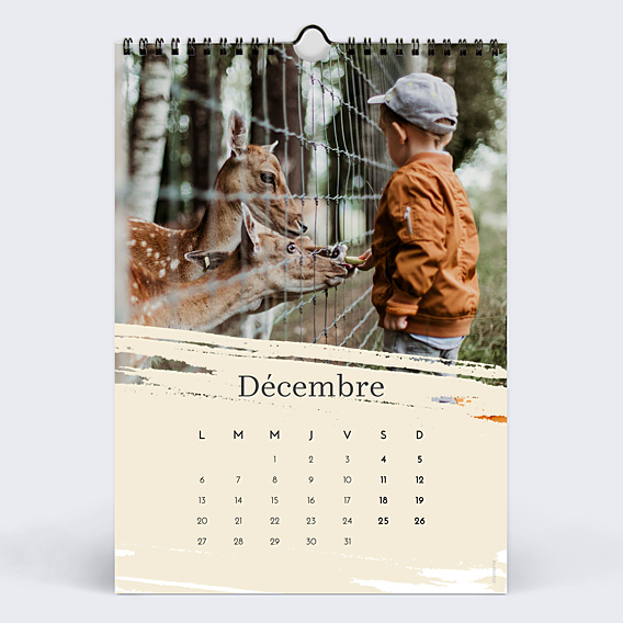 Calendrier famille Essence d'hiver