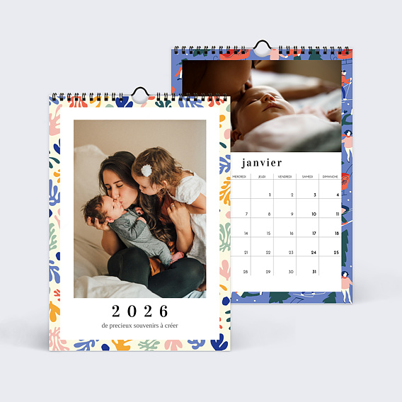 Calendrier famille Petits Motifs (13 photos)
