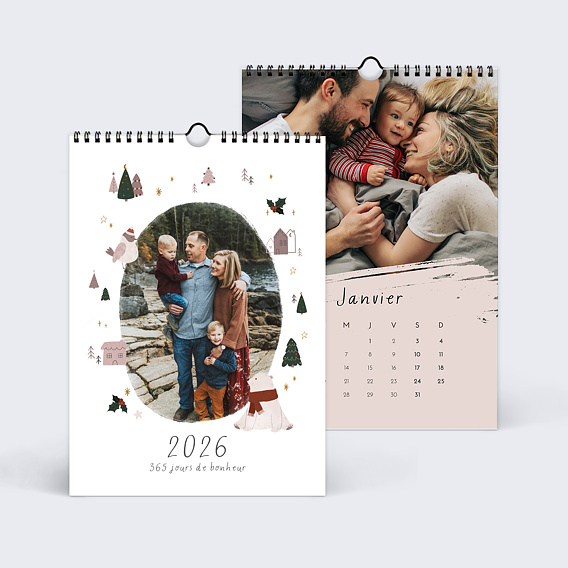 Calendrier famille Roi des forêts