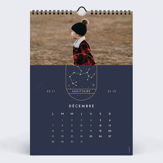 Calendrier famille Astrologie (12 photos) Décembre