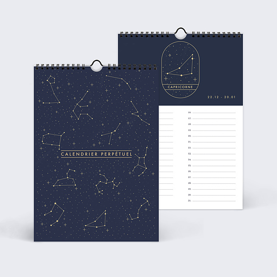 Calendrier famille Astrologie Perpétuel