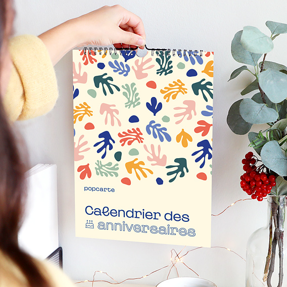 Calendrier famille Anniversaire Perpétuel Après 4