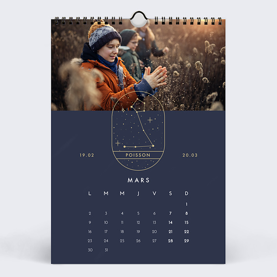 Calendrier famille Astrologie (12 photos) Mars